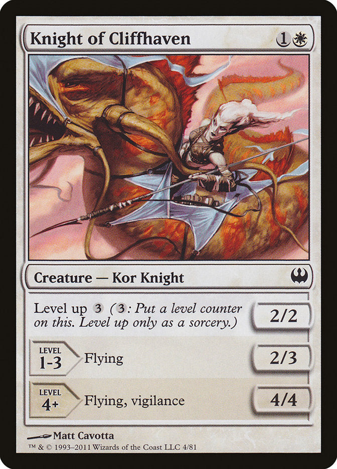 Knight of Cliffhaven [Duel Decks: Knights vs. Dragons] | Black Swamp Games