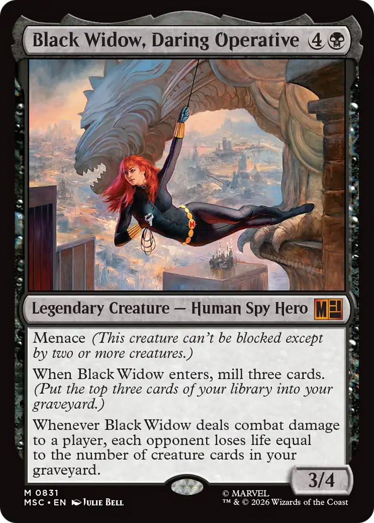 Black Widow, Daring Operative [Marvel Super Heroes Commander] | Black Swamp Games