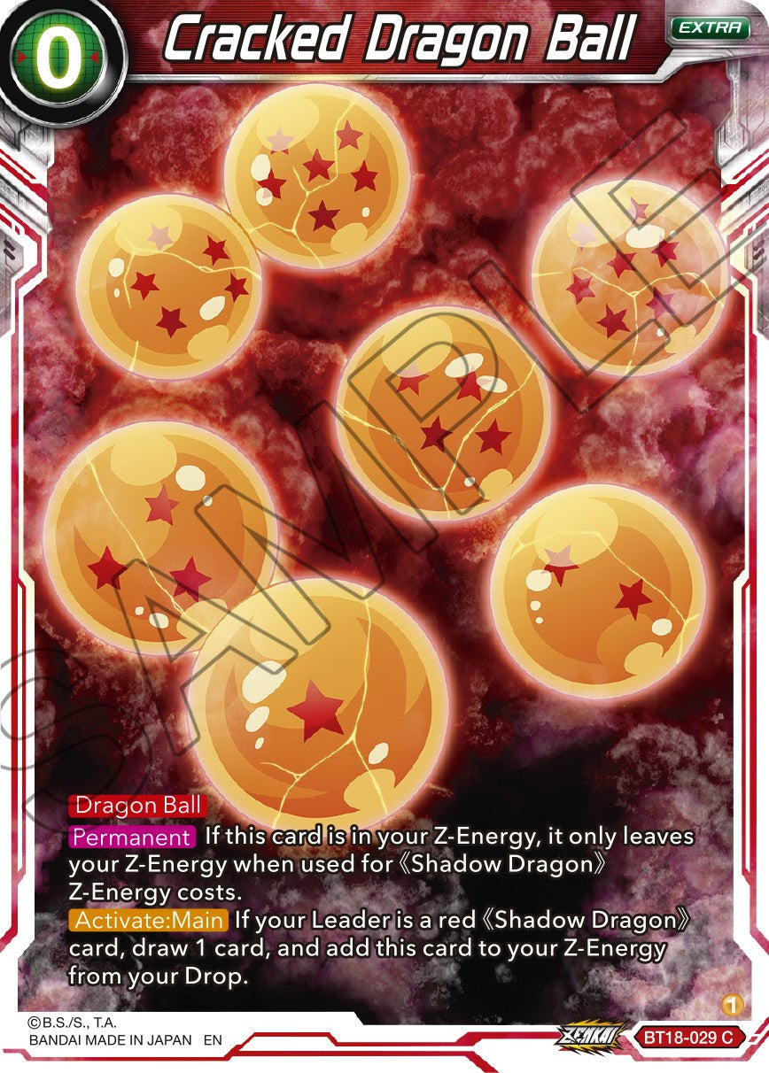 Cracked Dragon Ball (BT18-029) [Dawn of the Z-Legends] | Black Swamp Games