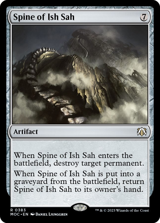 Spine of Ish Sah [March of the Machine Commander] | Black Swamp Games