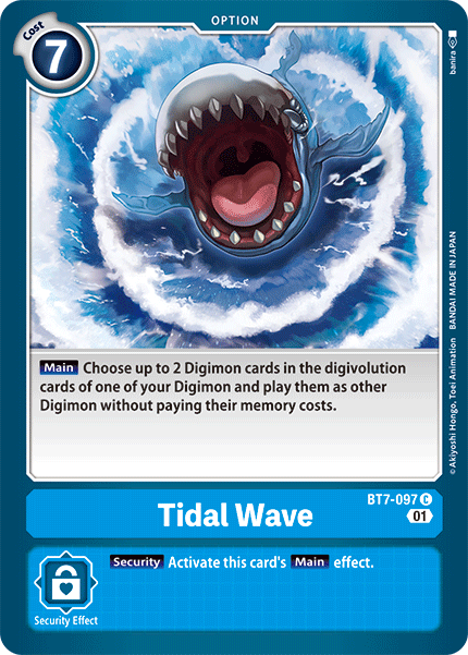 Tidal Wave [BT7-097] [Next Adventure] | Black Swamp Games