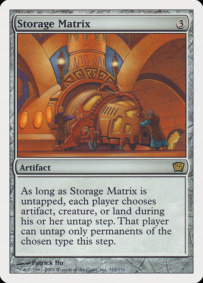 Storage Matrix [Ninth Edition] | Black Swamp Games