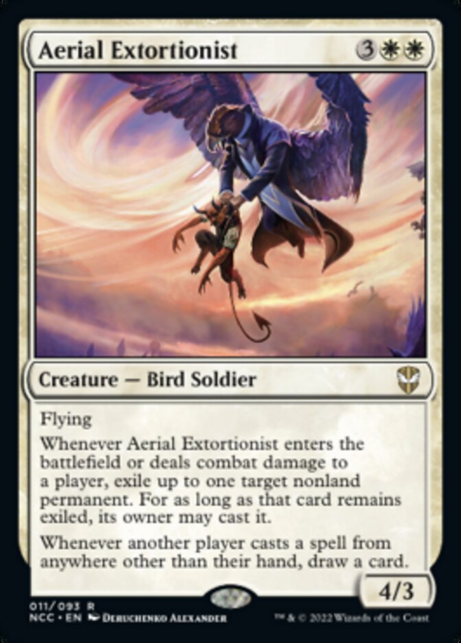 Aerial Extortionist [Streets of New Capenna Commander] | Black Swamp Games