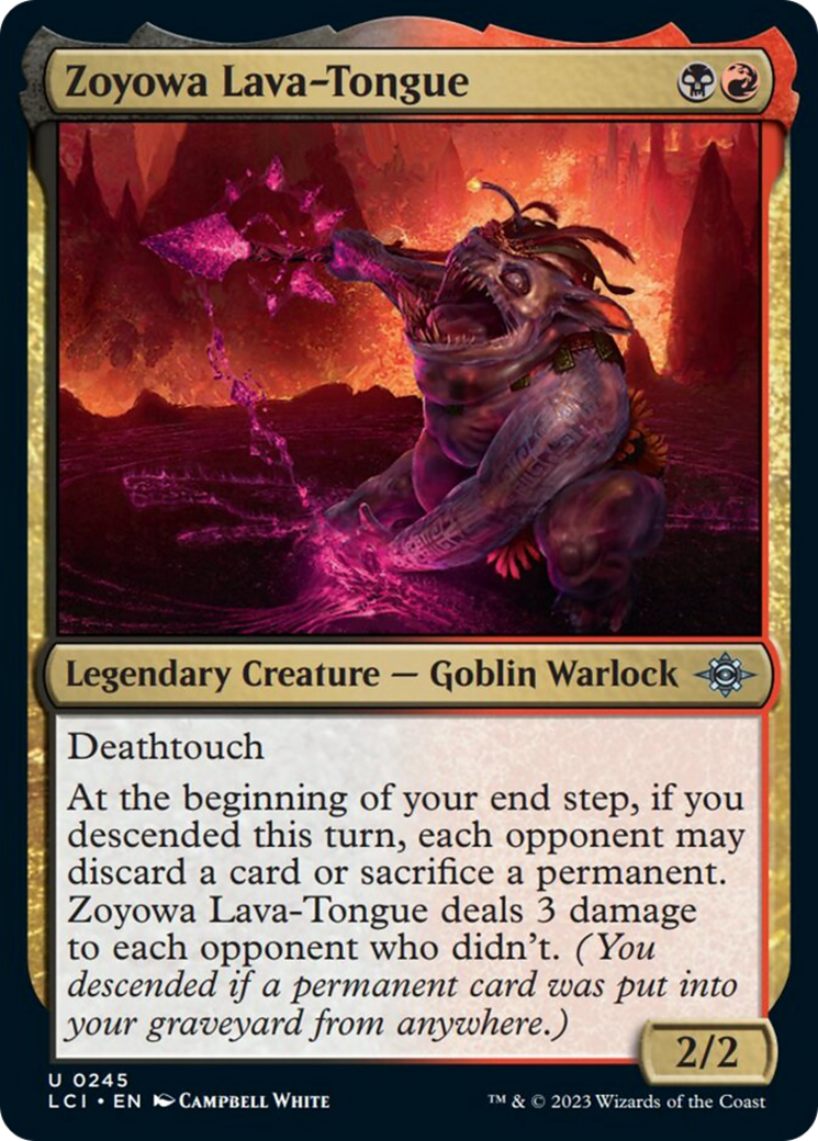 Zoyowa Lava-Tongue [The Lost Caverns of Ixalan] | Black Swamp Games