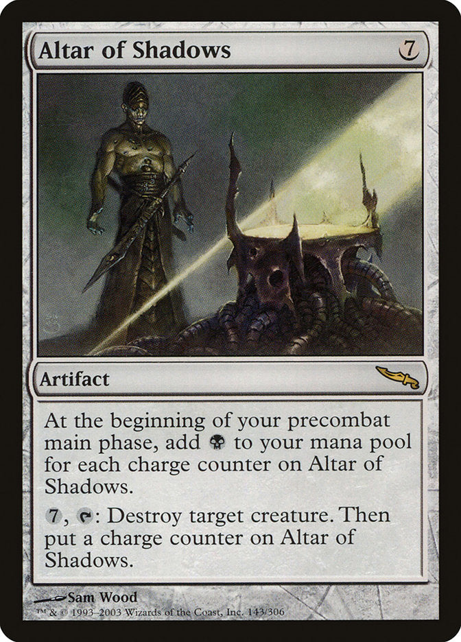Altar of Shadows [Mirrodin] | Black Swamp Games