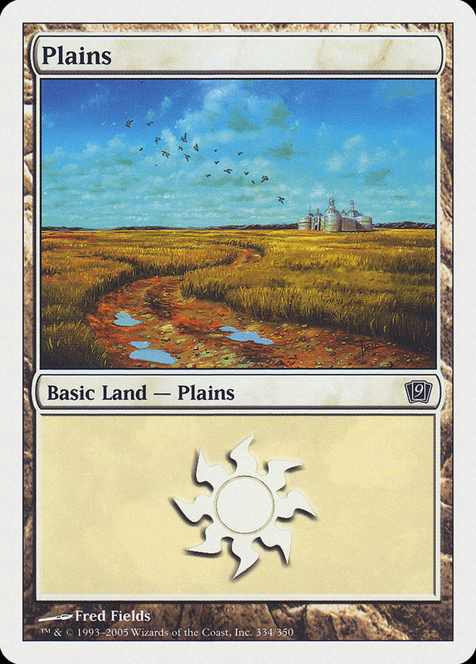 Plains (334) [Ninth Edition] | Black Swamp Games