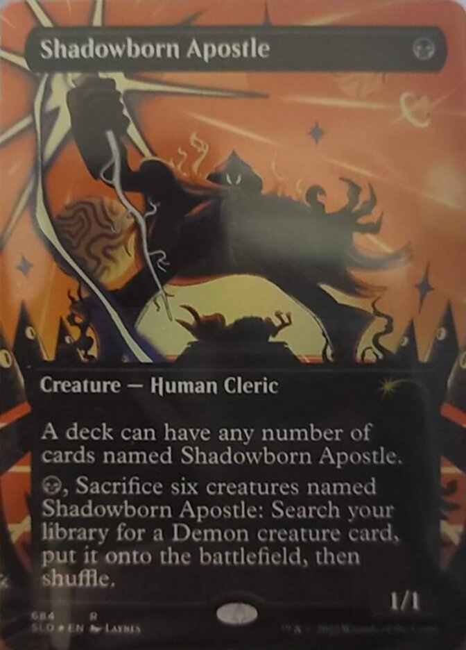 Shadowborn Apostle (Borderless) (684) [Secret Lair Drop Promos] | Black Swamp Games