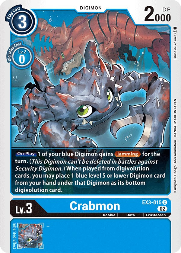 Crabmon [EX3-015] [Draconic Roar] | Black Swamp Games