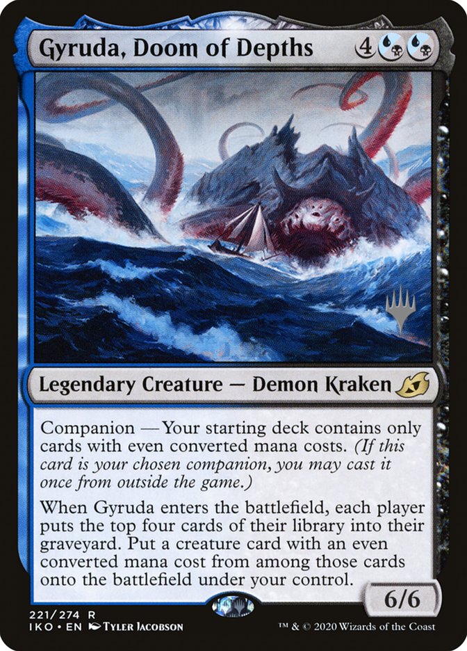 Gyruda, Doom of Depths (Promo Pack) [Ikoria: Lair of Behemoths Promos] | Black Swamp Games