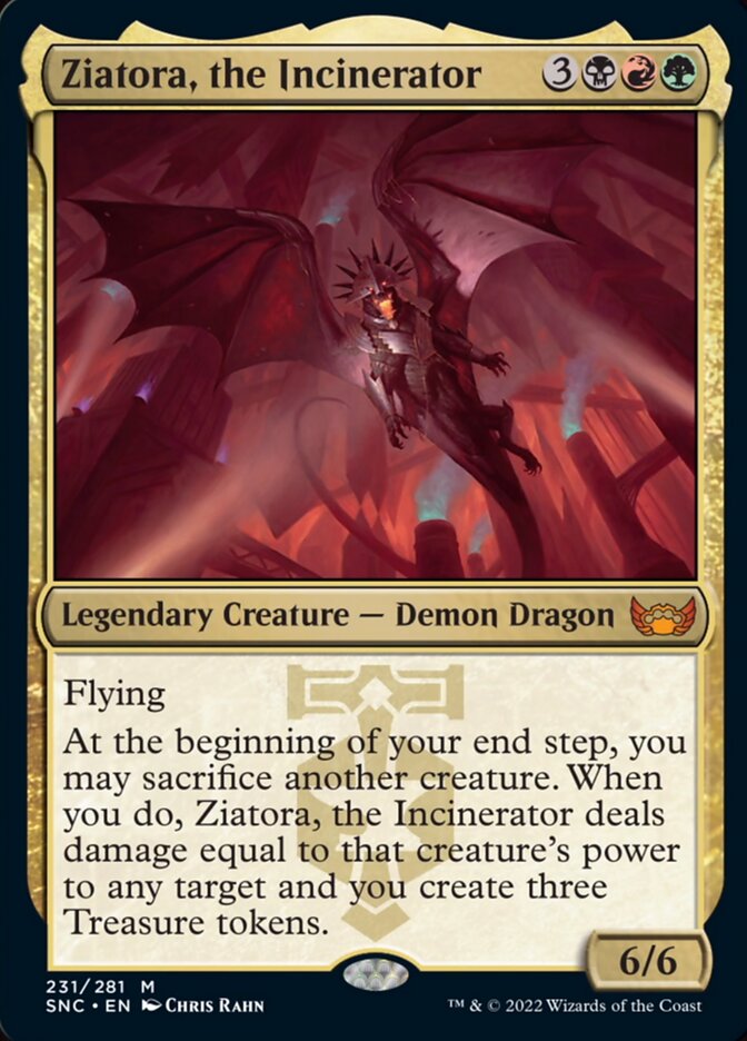 Ziatora, the Incinerator [Streets of New Capenna] | Black Swamp Games