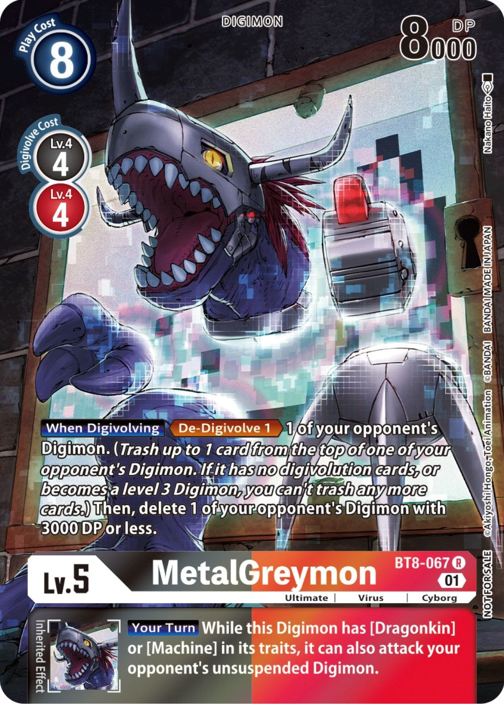 MetalGreymon [BT8-067] (25th Special Memorial Pack) [New Awakening Promos] | Black Swamp Games