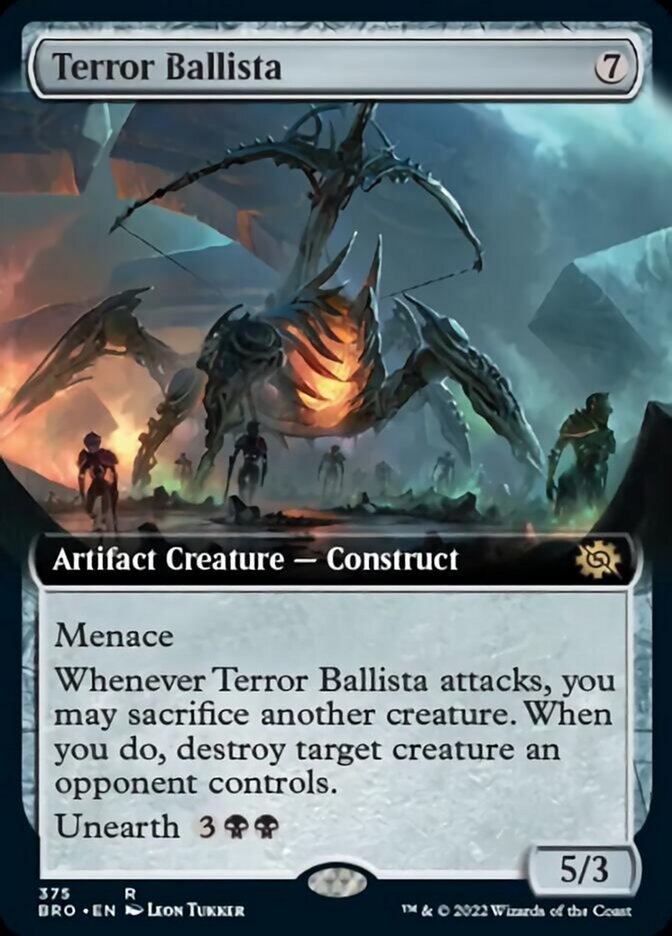 Terror Ballista (Extended Art) [The Brothers' War] | Black Swamp Games
