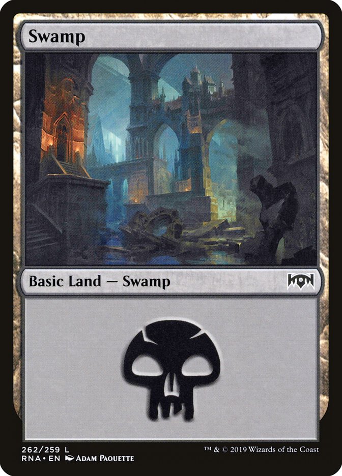 Swamp (262) [Ravnica Allegiance] | Black Swamp Games