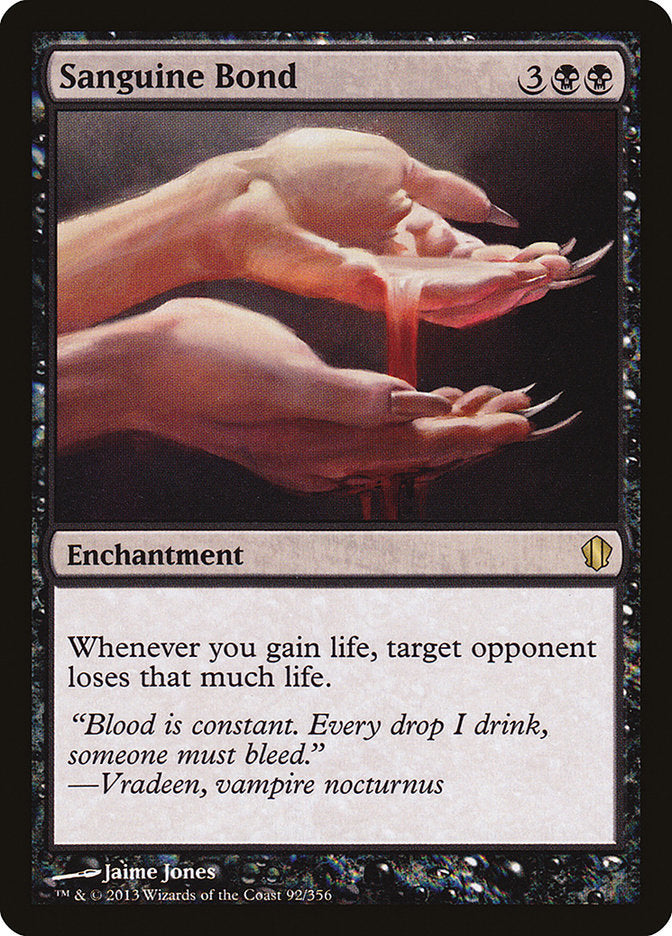 Sanguine Bond [Commander 2013] | Black Swamp Games