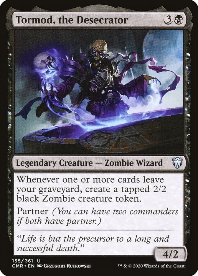Tormod, the Desecrator [Commander Legends] | Black Swamp Games