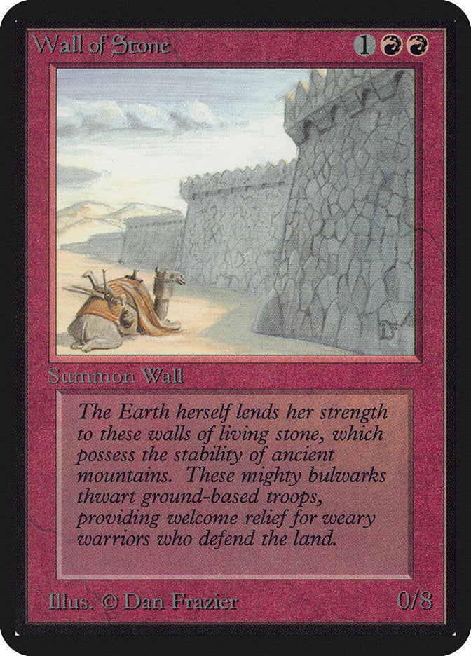 Wall of Stone [Alpha Edition] | Black Swamp Games