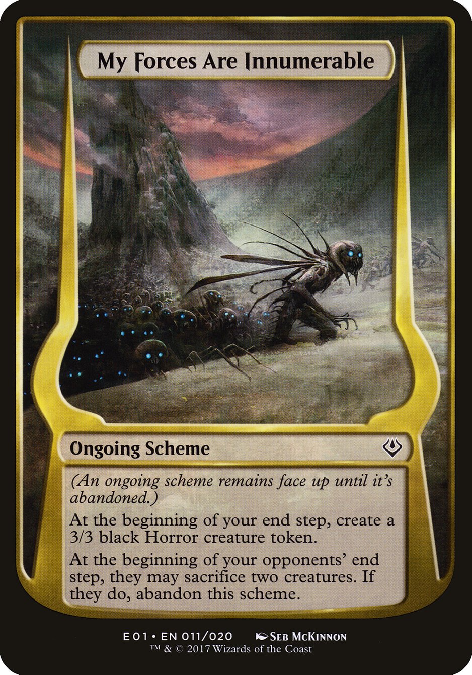 My Forces Are Innumerable (Schemes) [Archenemy: Nicol Bolas Schemes] | Black Swamp Games