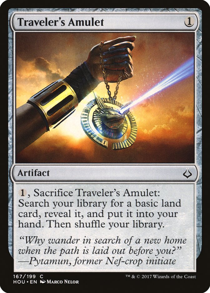 Traveler's Amulet [Hour of Devastation] | Black Swamp Games
