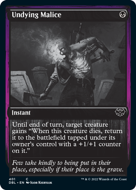 Undying Malice [Innistrad: Double Feature] | Black Swamp Games