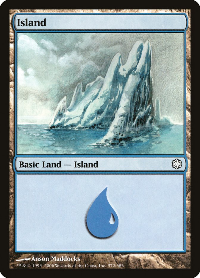 Island (372) [Coldsnap Theme Decks] | Black Swamp Games