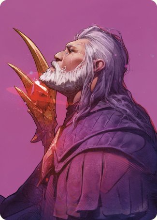 Urza, Lord High Artificer Art Card [Commander Masters Art Series] | Black Swamp Games