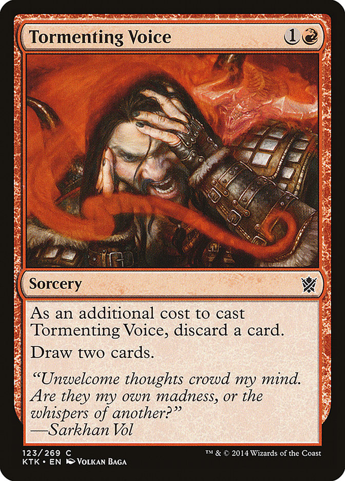 Tormenting Voice [Khans of Tarkir] | Black Swamp Games