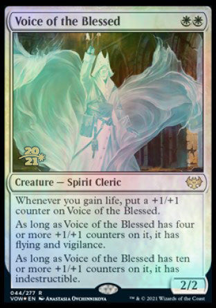 Voice of the Blessed [Innistrad: Crimson Vow Prerelease Promos] | Black Swamp Games