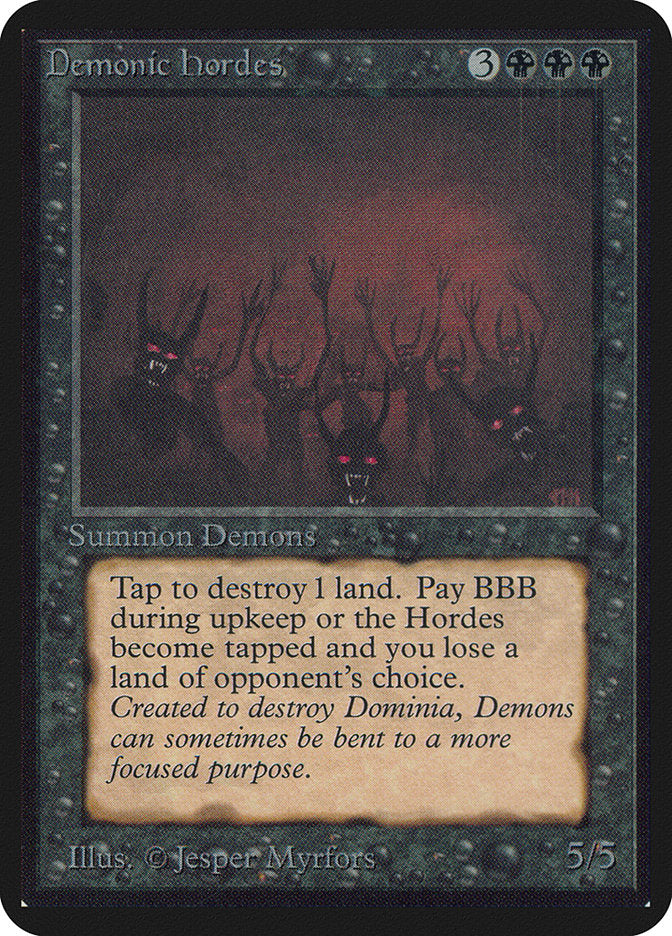 Demonic Hordes [Alpha Edition] | Black Swamp Games
