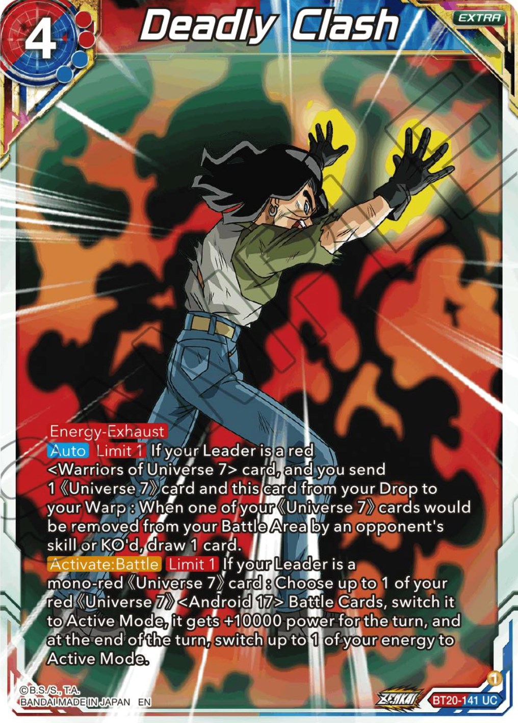 Deadly Clash (BT20-141) [Power Absorbed] | Black Swamp Games