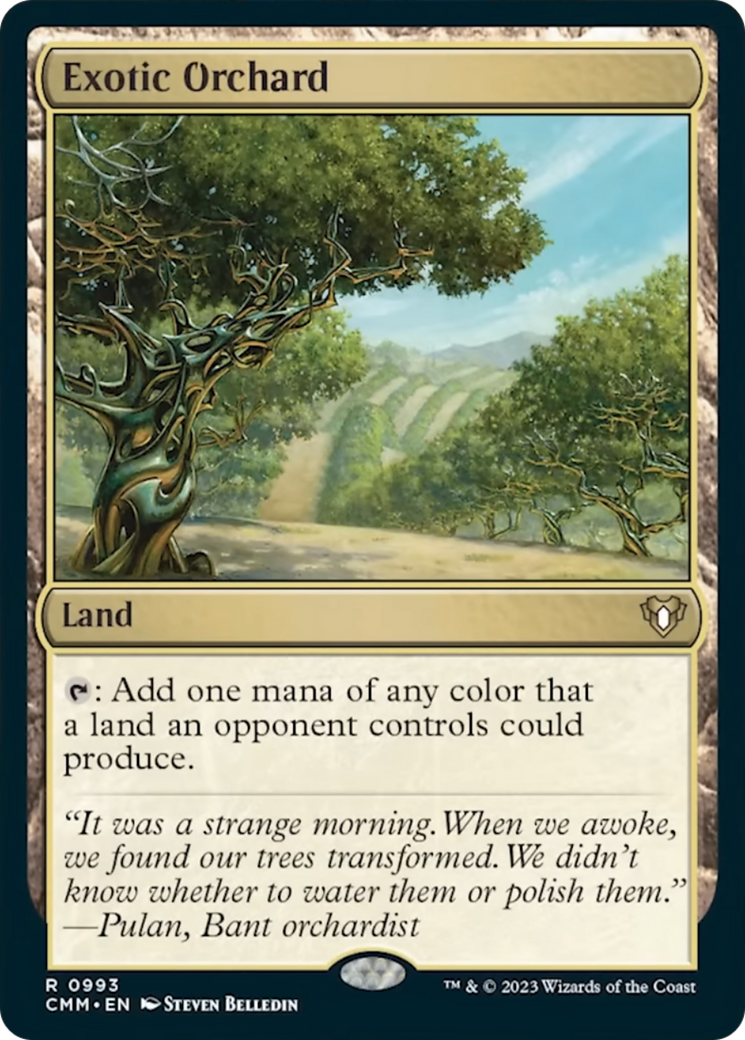 Exotic Orchard [Commander Masters] | Black Swamp Games