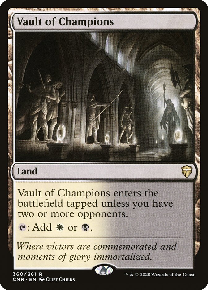 Vault of Champions [Commander Legends] | Black Swamp Games