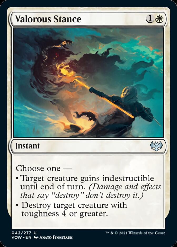 Valorous Stance [Innistrad: Crimson Vow] | Black Swamp Games