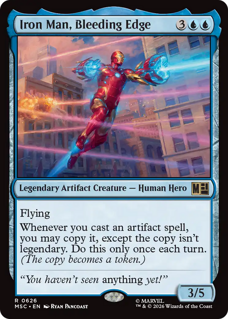 Iron Man, Bleeding Edge [Marvel Super Heroes Commander] | Black Swamp Games
