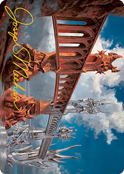 Silverbluff Bridge Art Card (Gold-Stamped Signature) [Modern Horizons 2 Art Series] | Black Swamp Games