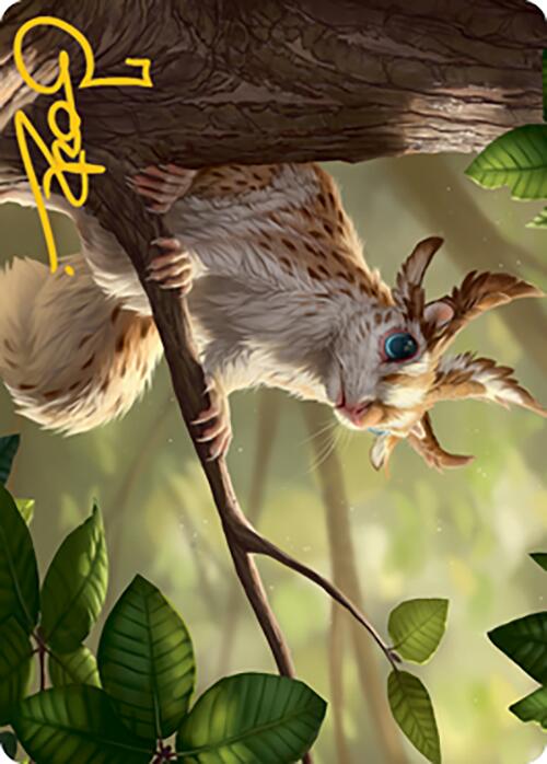 Squirrel Sovereign Art Card (Gold-Stamped Signature) [Modern Horizons 2 Art Series] | Black Swamp Games