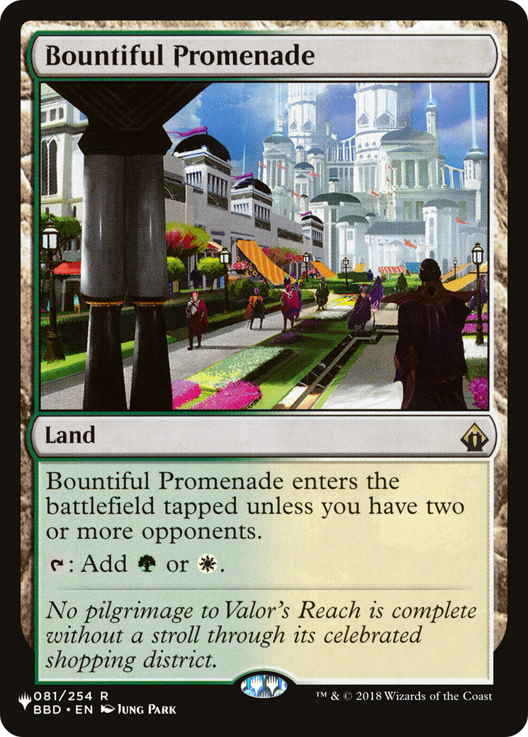 Bountiful Promenade [The List] | Black Swamp Games