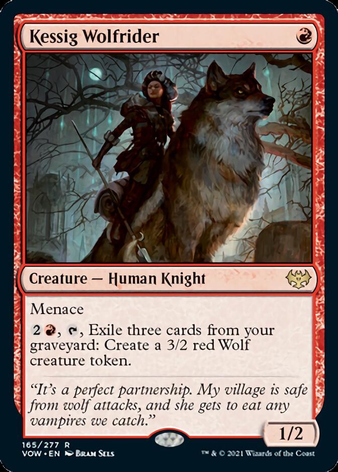 Kessig Wolfrider [Innistrad: Crimson Vow] | Black Swamp Games