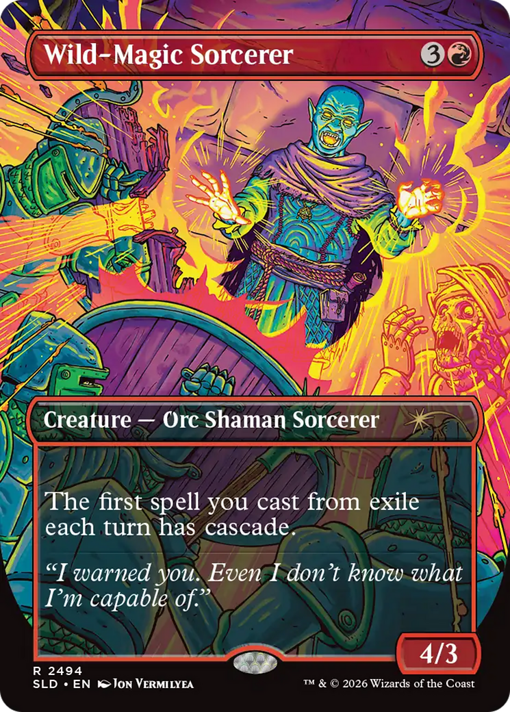 Wild-Magic Sorcerer [Secret Lair Drop Series] | Black Swamp Games