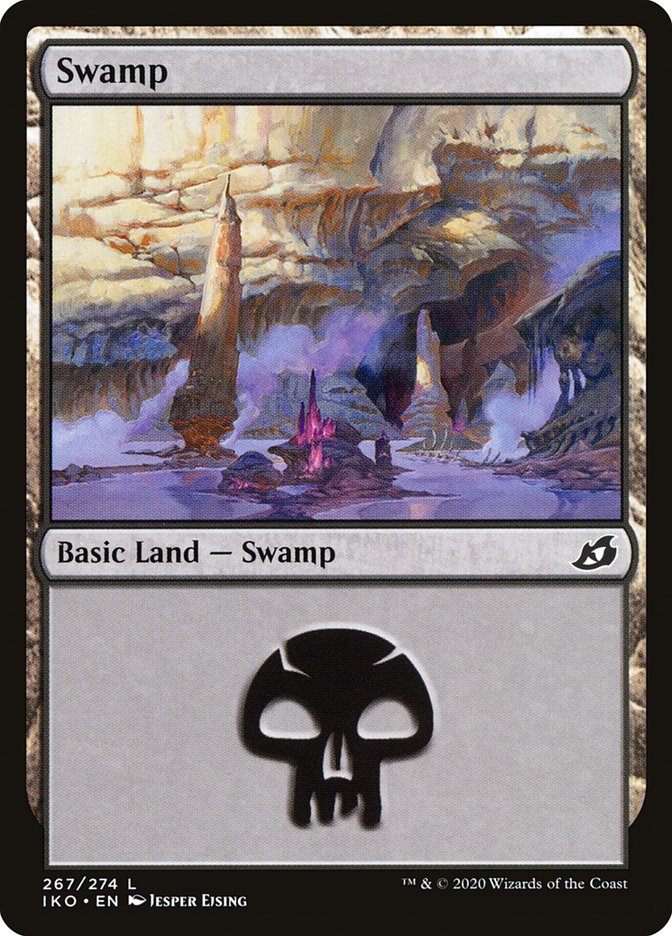 Swamp (267) [Ikoria: Lair of Behemoths] | Black Swamp Games