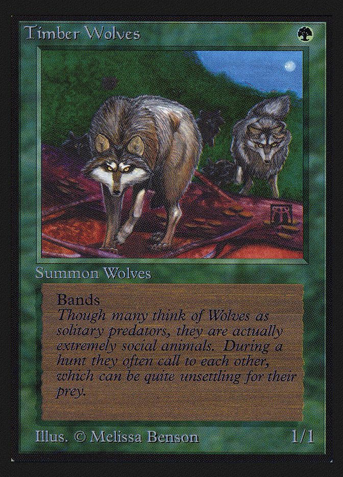 Timber Wolves [International Collectors' Edition] | Black Swamp Games