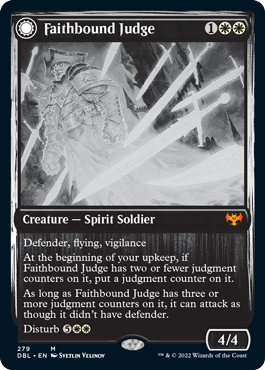 Faithbound Judge // Sinner's Judgment [Innistrad: Double Feature] | Black Swamp Games