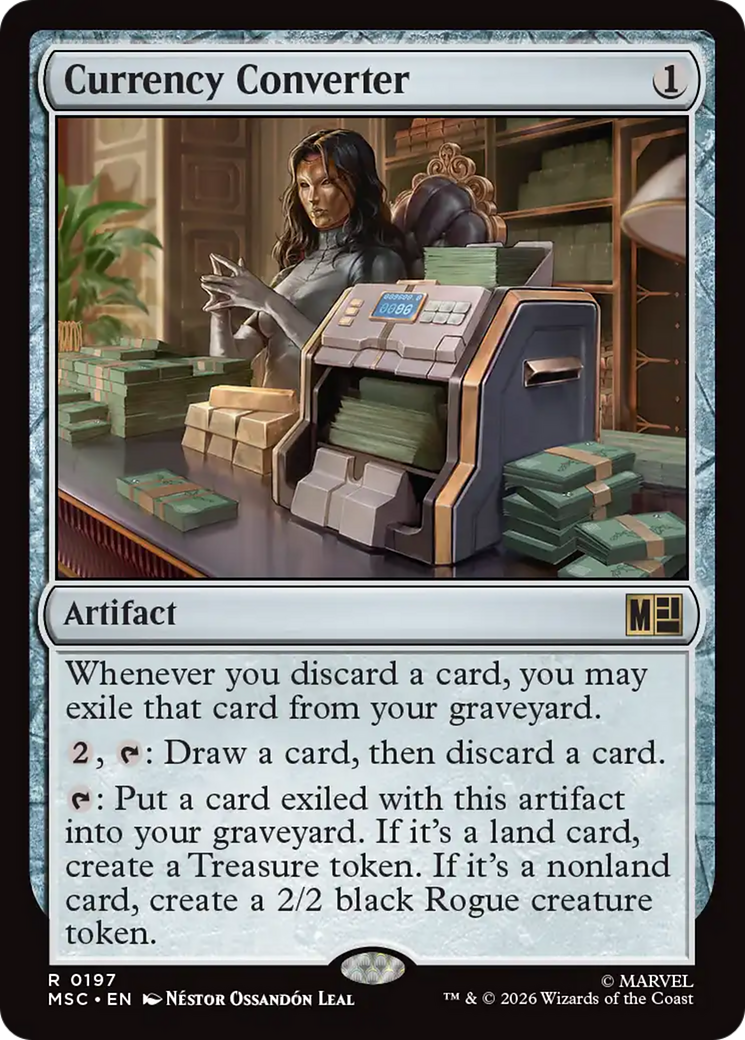 Currency Converter (Surge Foil) [Marvel Super Heroes Commander] | Black Swamp Games