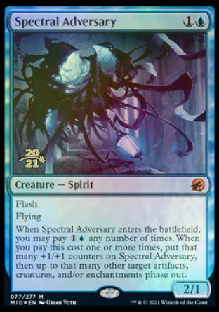 Spectral Adversary [Innistrad: Midnight Hunt Prerelease Promos] | Black Swamp Games