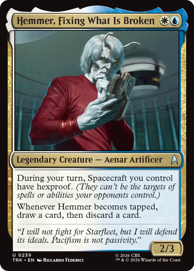 Hemmer, Fixing What Is Broken [Star Trek] | Black Swamp Games