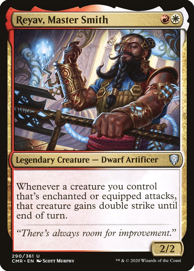 Reyav, Master Smith [Commander Legends] | Black Swamp Games