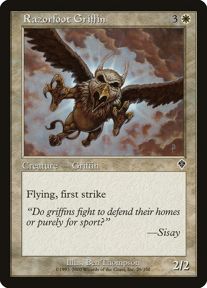 Razorfoot Griffin [Invasion] | Black Swamp Games
