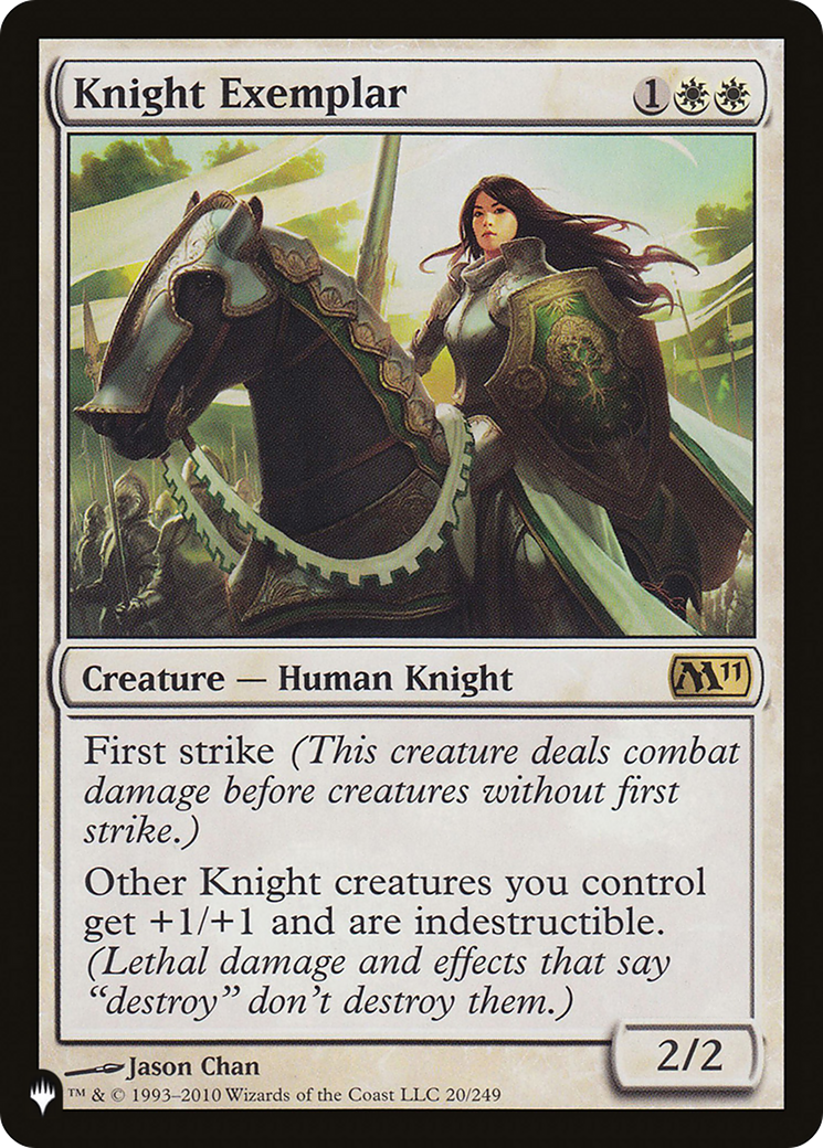 Knight Exemplar (Magic 2011) [The List] | Black Swamp Games