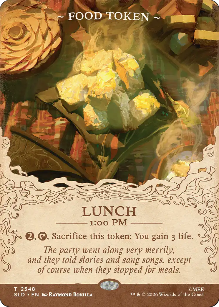 Food Token (2548) [Secret Lair Drop Series] | Black Swamp Games