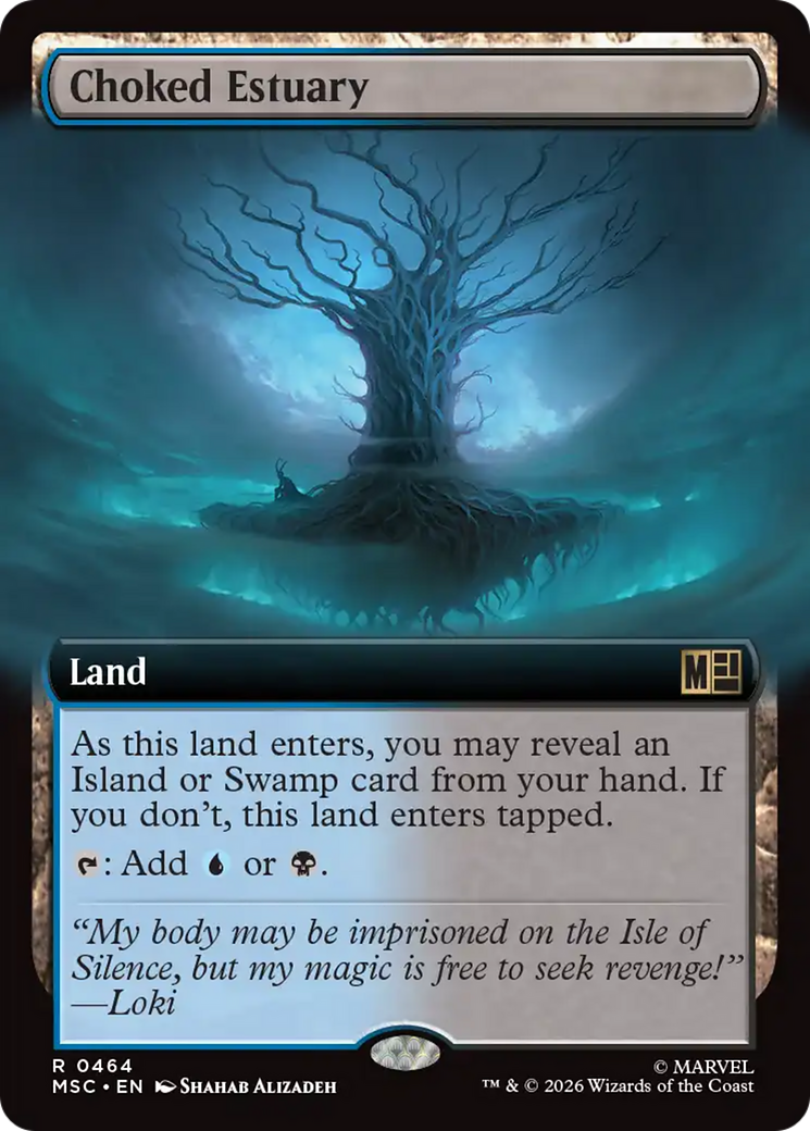 Choked Estuary (Extended Art) [Marvel Super Heroes Commander] | Black Swamp Games