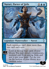 Narset, Parter of Veils (White Border) [Mystery Booster 2] | Black Swamp Games